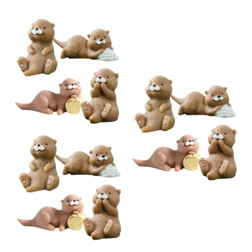 HEMOTON 12stücke Miniatur Otter Figuren Aus Harz Für Dekoration Von Kuchen Terrarien Und DIY Projekten Lebensechte Designs Für Garten Auto Und Zuhause HEMOTON 12stücke Miniatur Otter Figuren Aus Harz Für Dekoration Von Kuchen Terrarien Und DIY Projekten Lebensechte Designs Für Garten Auto Und Zuhause von HEMOTON