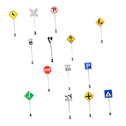 HEMOTON 14-teiliges Verkehrszeichen-Spielzeug Bauzeichen-Set Mini-verkehrszeichen Abs-verkehrszeichen Für Jungen Und Mädchen Lernspielzeug HEMOTON 14-teiliges Verkehrszeichen-Spielzeug Bauzeichen-Set Mini-verkehrszeichen Abs-verkehrszeichen Für Jungen Und Mädchen Lernspielzeug von HEMOTON