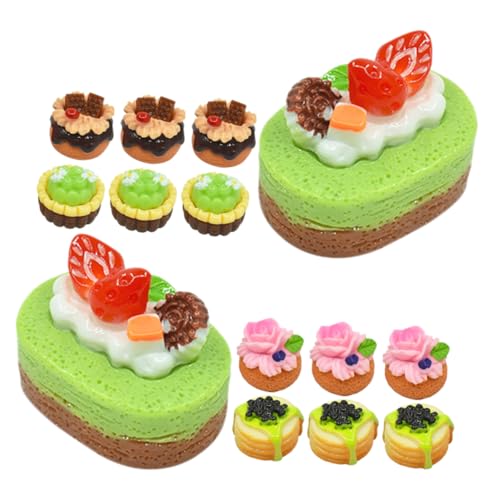 HEMOTON Realistische Künstliche Obstkuchenmodelle 15 Stück Miniatur-Kuchen-Requisiten Für Zuhause Geschäft Hochzeitsdekor HEMOTON Realistische Künstliche Obstkuchenmodelle 15 Stück Miniatur-Kuchen-Requisiten Für Zuhause Geschäft Hochzeitsdekor von HEMOTON