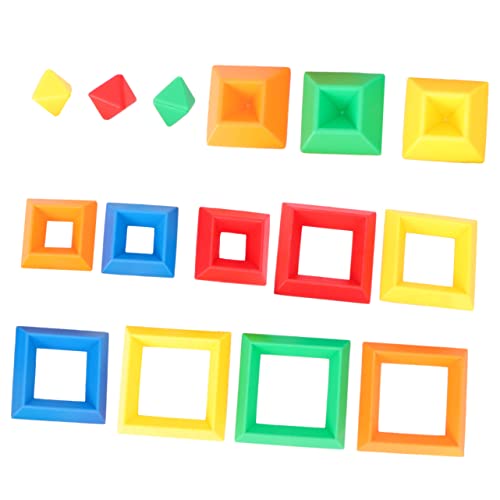 HEMOTON 15 Stück Teiliges Lernspielzeug Stapelspiel Pyramidenspielzeug für Farbige Bauklötze zur Frühen Bildung für Kreative Bastelprojekte und Gemeinsames Spiel Zufällige Zufällige Farbe HEMOTON 15 Stück Teiliges Lernspielzeug Stapelspiel Pyramidenspielzeug für Farbige Bauklötze zur Frühen Bildung für Kreative Bastelprojekte und Gemeinsames Spiel Zufällige Zufällige Farbe von HEMOTON