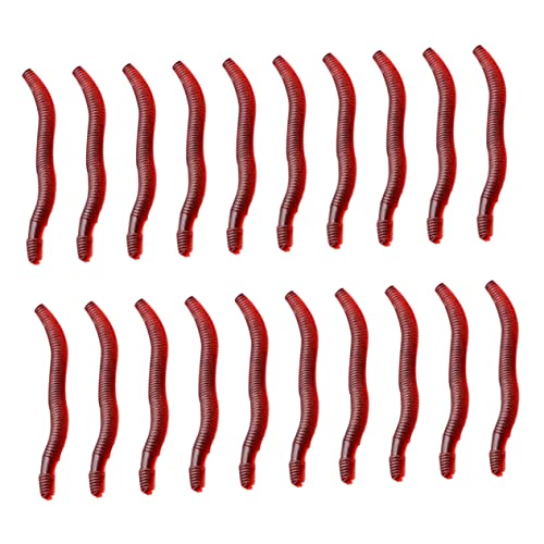 HEMOTON 150 Stück Künstliche Ameisen Angelköder ERD Unkraut Wurm Angelhaken Verrückte Forellen Angelrute Moschus Set Angelspielzeug Angeln Angelzubehör Rot HEMOTON 150 Stück Künstliche Ameisen Angelköder ERD Unkraut Wurm Angelhaken Verrückte Forellen Angelrute Moschus Set Angelspielzeug Angeln Angelzubehör Rot von HEMOTON