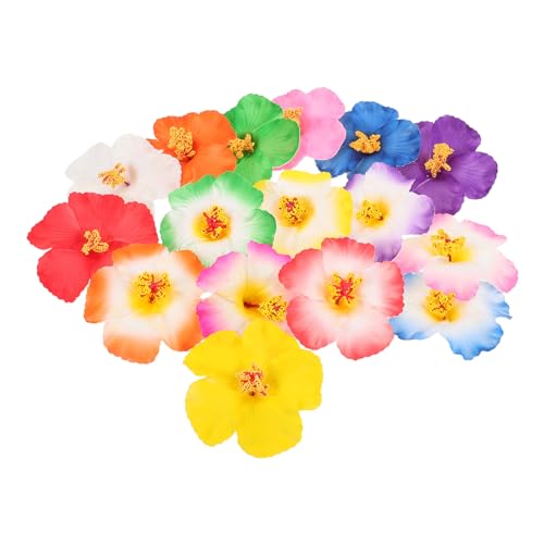 HEMOTON 17 Stück Teiliges Künstliche Hibiskusblumen Hawaiianische Partydeko Vielseitig für Diy Haaraccessoires Tisch und Stranddekoration Leicht Tropisches für Hochzeit Geburtstag HEMOTON 17 Stück Teiliges Künstliche Hibiskusblumen Hawaiianische Partydeko Vielseitig für Diy Haaraccessoires Tisch und Stranddekoration Leicht Tropisches für Hochzeit Geburtstag von HEMOTON