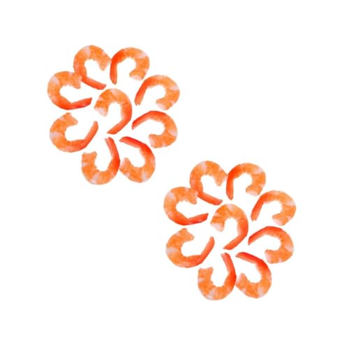 HEMOTON 18 Stck. Teiliges Simulations Garnelen Künstliches Garnelen Modell für Kreative Dekoration für Zuhause Realistisches Lernspielzeug für Freunde HEMOTON 18 Stck. Teiliges Simulations Garnelen Künstliches Garnelen Modell für Kreative Dekoration für Zuhause Realistisches Lernspielzeug für Freunde von HEMOTON