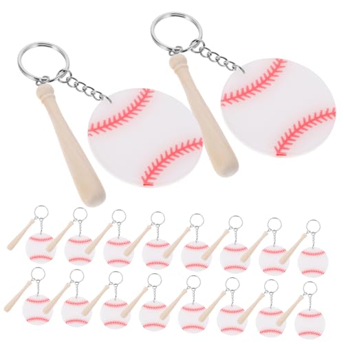HEMOTON 18 Stück Baseball-schlüsselanhänger Sport-belohnungs-schlüsselanhänger Baseballmasse Baseball-partygeschenke Baseball -schlüsselbund Sportball-partybevorzugung Tasche Weiß Holz HEMOTON 18 Stück Baseball-schlüsselanhänger Sport-belohnungs-schlüsselanhänger Baseballmasse Baseball-partygeschenke Baseball -schlüsselbund Sportball-partybevorzugung Tasche Weiß Holz von HEMOTON