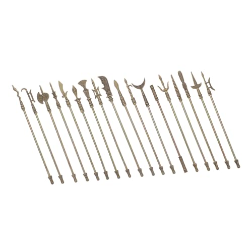 HEMOTON 18 Stück Teiliges Miniatur Zinklegierungs Waffenmodell Robuste Antike Metallornamente Handgefertigte Mini für Sammler und Dekoratives Lernspielzeug für Zuhause und Büro HEMOTON 18 Stück Teiliges Miniatur Zinklegierungs Waffenmodell Robuste Antike Metallornamente Handgefertigte Mini für Sammler und Dekoratives Lernspielzeug für Zuhause und Büro von HEMOTON
