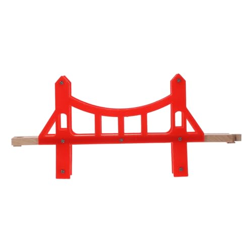HEMOTON 1Pc Track Kleinkind Zug Für Babys Eisenbahn Zubehör Eisenbahn Track Rot Holz HEMOTON 1Pc Track Kleinkind Zug Für Babys Eisenbahn Zubehör Eisenbahn Track Rot Holz von HEMOTON