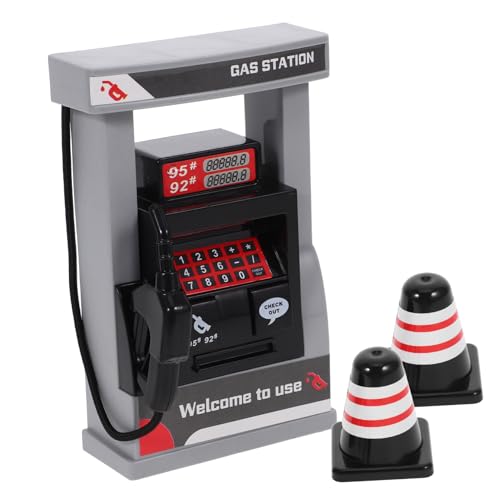HEMOTON 1Satz DIY Tankstellenmodell mit Straßensperren für Interaktives Kreativität und Lernen aus Robustem für Kleine Autofans HEMOTON 1Satz DIY Tankstellenmodell mit Straßensperren für Interaktives Kreativität und Lernen aus Robustem für Kleine Autofans von HEMOTON