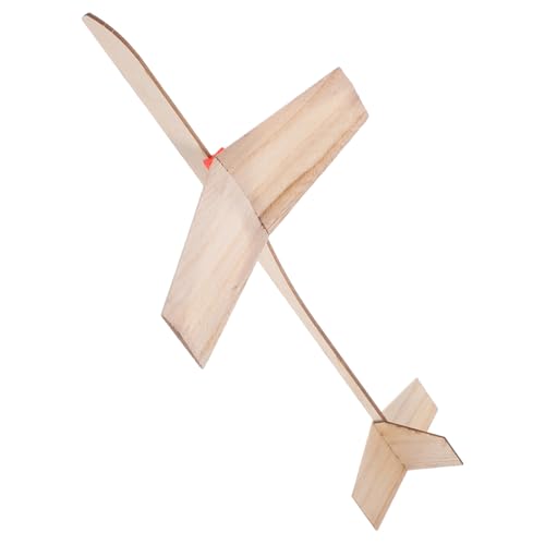 HEMOTON 1Satz Holzflugzeug Modell für DIY Segelflugzeug Bausatz aus Sicherem Holz für Kreative Schüleraktivitäten und Spannende im Freien Fördert Praktische Fähigkeiten von HEMOTON