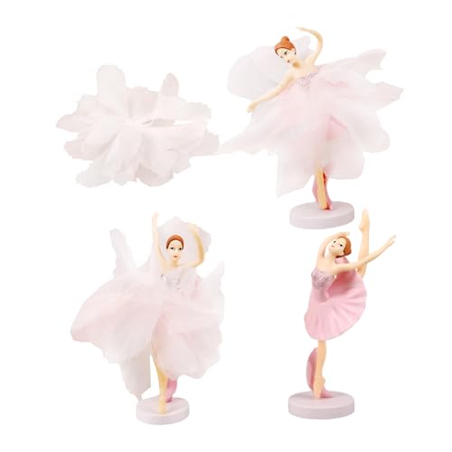 HEMOTON 1Satz Kuchendekoration Set Teiliges Ballerina Adornment Set Torten Geburtstagsfeiern und Besondere Anlässe von HEMOTON