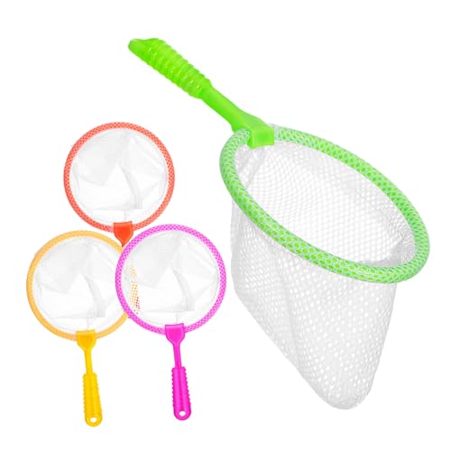 HEMOTON 1Set Fischernetztasche Angelzubehör Netzfänger Für Fischernetze Netz Für Badenetze Netze Für Kleine Fischernetze Kunststoff 4 Stück von HEMOTON
