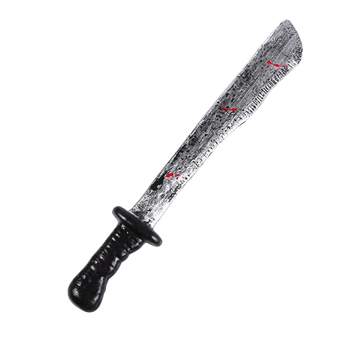 HEMOTON 1Stk Messerstützen aus Kunststoff Halloween Costume Halloween Kleidung Halloween kostün faschingsdekoration Fasching Dekoration Kostüm Metzger Horror-Requisite Plastik von HEMOTON