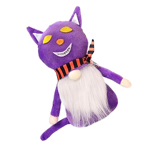 HEMOTON 1Stück Halloween Deko Puppe GNOME Dekoration Für Perfektes Für Freunde Und Familie Für Halloween Feiern Und Festlichkeiten von HEMOTON