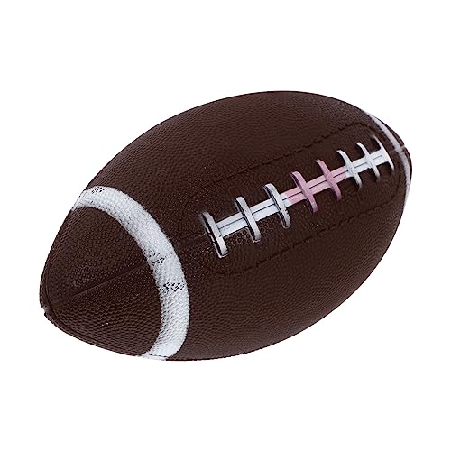 HEMOTON 1stk Fußball Kleine Fußbälle Werfen Kleines Rugby -Rugby-Ball Amerikanischer Rugbyball Aufblasbare Bälle Aufblasbares Rugby Lustige Rugby-Requisite PVC von HEMOTON