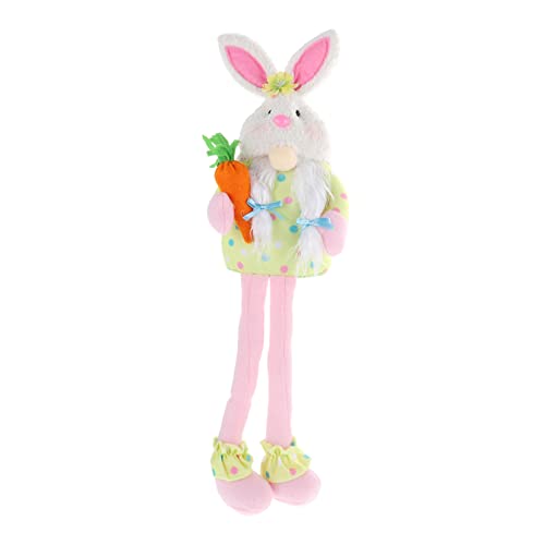 HEMOTON 1stk Kaninchen-verzierung Cartoon-hase- Langbeiniges Kaninchen Langbeinige Hasenpuppe Langbeinige Hasenverzierung Party-Requisite Cartoon-Kaninchen-Ornament Polyester HEMOTON 1stk Kaninchen-verzierung Cartoon-hase- Langbeiniges Kaninchen Langbeinige Hasenpuppe Langbeinige Hasenverzierung Party-Requisite Cartoon-Kaninchen-Ornament Polyester von HEMOTON