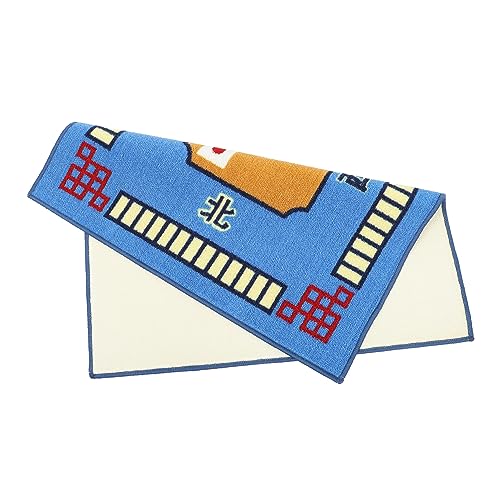 HEMOTON 1stk Mahjong-tischdecke Tischabdeckung Für Pokerspiele Mahjong-Matte Aus Filz Mahjong-tischmatte Mahjong-matten Domino Tischdecke Mahjong-spielmatte Blue Flanell (polyesterfaser) von HEMOTON