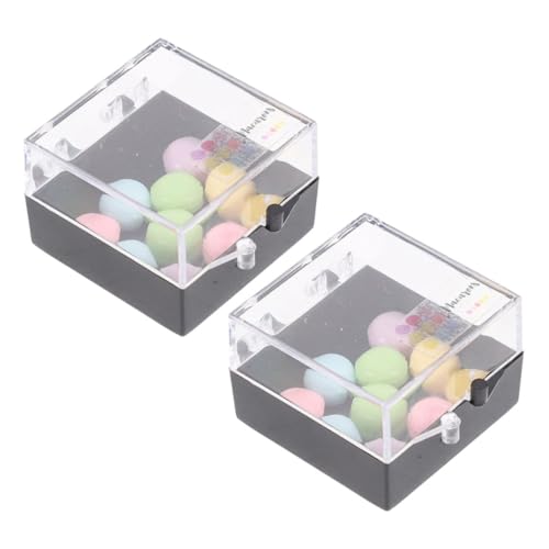 HEMOTON 2 Boxen Mini Kunststoff Gefälschte Dessert Kuchen HEMOTON 2 Boxen Mini Kunststoff Gefälschte Dessert Kuchen von HEMOTON