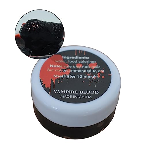 HEMOTON 2 Karton Halloween-Plasmapaste Halloween Fake Blood Halloween Costumes Halloween Toy Vampir-Cosplay Vampirblut Gel Kunstblut-Requisite künstliches Blut Wasser rot von HEMOTON