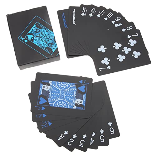 HEMOTON 2-Spieler-pokerspiele PVC-pokerkarten Zartes Plastikkarten-Set Für Zuhause HEMOTON 2-Spieler-pokerspiele PVC-pokerkarten Zartes Plastikkarten-Set Für Zuhause von HEMOTON