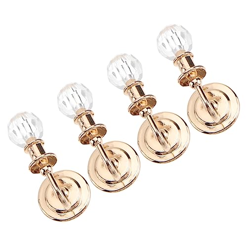 HEMOTON 2 Paare Puppenhaus Accessoire Goldene Mini Licht Dekoration Langlebiges Modell für DIY Szenen Realistische Miniatur Wandbeleuchtung Foto Requisite HEMOTON 2 Paare Puppenhaus Accessoire Goldene Mini Licht Dekoration Langlebiges Modell für DIY Szenen Realistische Miniatur Wandbeleuchtung Foto Requisite von HEMOTON