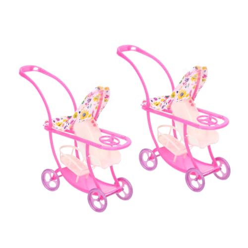 HEMOTON 2 STK Kinderwagen interaktives kinderspielzeug für Kleinkinder einkaufswagen für Kleinkind-Puppenmodell- Babypuppenwagen Plastik HEMOTON 2 STK Kinderwagen interaktives kinderspielzeug für Kleinkinder einkaufswagen für Kleinkind-Puppenmodell- Babypuppenwagen Plastik von HEMOTON