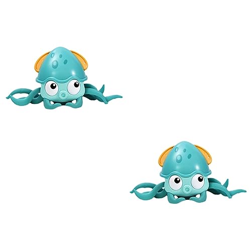 HEMOTON 2 STK Krabbelnder Oktopus Sprinkler-Badespielzeug Badespielzeug für Kleinkinder Kinderspielzeug Badewanne Krabbenspielzeug für Kinder Mini-Spielzeug imitierter Oktopus Sommer Baby von HEMOTON