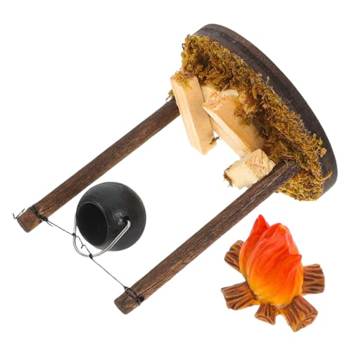 HEMOTON 2 Stück Miniatur-Lagerfeuer Für Jungen Und Mädchen Rollenspiel Harzlandschaft Puppenhaus- Mini-feen-Lagerfeuer Spielzeug Heimdekoration HEMOTON 2 Stück Miniatur-Lagerfeuer Für Jungen Und Mädchen Rollenspiel Harzlandschaft Puppenhaus- Mini-feen-Lagerfeuer Spielzeug Heimdekoration von HEMOTON