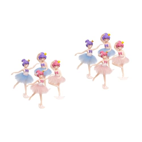 HEMOTON 2 Sätze Ballerina Mädchen Puppe Figur Geburtstag Ballett Kuchen Topper Rosa Einhorn Ballett Cupcake Topper Ballerinas Frau Daisy Prinzessin Party Ballett Mädchen 4 Stück * 2 HEMOTON 2 Sätze Ballerina Mädchen Puppe Figur Geburtstag Ballett Kuchen Topper Rosa Einhorn Ballett Cupcake Topper Ballerinas Frau Daisy Prinzessin Party Ballett Mädchen 4 Stück * 2 von HEMOTON