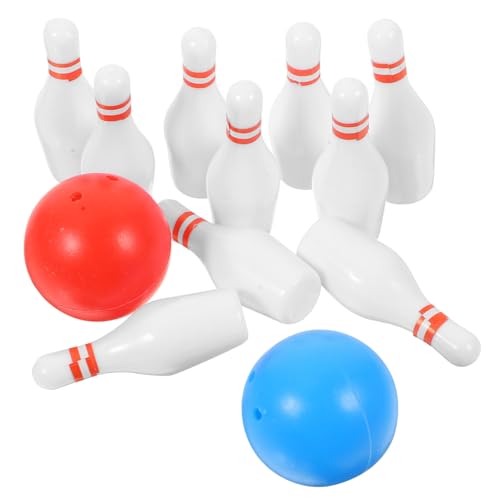 HEMOTON Miniatur-Bowling-modellspielzeug – Mini-hausbedarf Bowling-Dekoration Miniatur-Spielzeug Zur Dekoration von HEMOTON