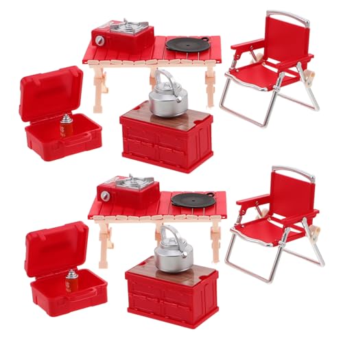 HEMOTON 2 Sätze Camping Spielset mit Mini Klappbaren Stühlen Tragbarem Picknicktisch und Simuliertem Ofen Kindgerechtes Outdoor und Indoor Rollenspiel für Kleinkinder Leicht HEMOTON 2 Sätze Camping Spielset mit Mini Klappbaren Stühlen Tragbarem Picknicktisch und Simuliertem Ofen Kindgerechtes Outdoor und Indoor Rollenspiel für Kleinkinder Leicht von HEMOTON