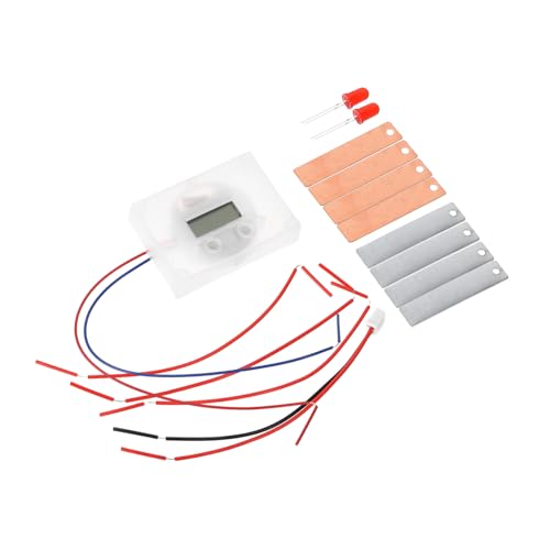 HEMOTON 2 Sätze Fruchtbatterie Experimentierkasten DIY Obst Batterie Wissenschaftsspielzeug Metallmaterial Pädagogisches Energieprojekt für Schüler und Lernende HEMOTON 2 Sätze Fruchtbatterie Experimentierkasten DIY Obst Batterie Wissenschaftsspielzeug Metallmaterial Pädagogisches Energieprojekt für Schüler und Lernende von HEMOTON