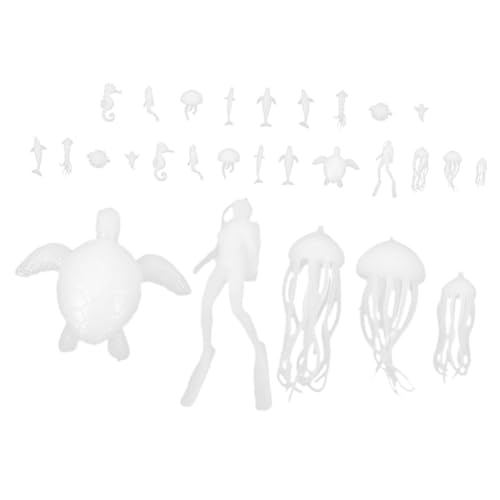 HEMOTON 2 Sätze Mikroskopisch Kleine Meerestiere Mini-meerestiere Aus Epoxidguss Miniatur Meerestiere Bastelfiguren Herstellen Ersatzanhänger Aus Epoxidguss Miniaturfiguren Plastik Weiß HEMOTON 2 Sätze Mikroskopisch Kleine Meerestiere Mini-meerestiere Aus Epoxidguss Miniatur Meerestiere Bastelfiguren Herstellen Ersatzanhänger Aus Epoxidguss Miniaturfiguren Plastik Weiß von HEMOTON