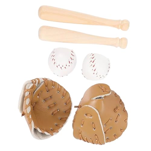 HEMOTON 2 Sätze Miniaturen zum Basteln Schläger Fänger bücherregal Dekoration buchregal Dekoration küchendeco Baseball bat Toy Rollenspielzubehör Baseball-Mini-Dekorationen Stoff HEMOTON 2 Sätze Miniaturen zum Basteln Schläger Fänger bücherregal Dekoration buchregal Dekoration küchendeco Baseball bat Toy Rollenspielzubehör Baseball-Mini-Dekorationen Stoff von HEMOTON