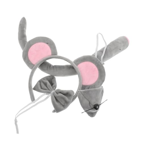 HEMOTON 2 Sets Tierhaarband Maus Mädchen Tierkostüme Kleinkind Mädchen Haarschmuck Cosplay Stirnband Rattenohren Haarband Kawaii Haarschmuck Anmial Krone Stoff Grau HEMOTON 2 Sets Tierhaarband Maus Mädchen Tierkostüme Kleinkind Mädchen Haarschmuck Cosplay Stirnband Rattenohren Haarband Kawaii Haarschmuck Anmial Krone Stoff Grau von HEMOTON