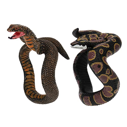 HEMOTON 2 Stück 1 Simulation Schlangenarmband Halloween Halloween Toys gieskanne kinderspielzeug schlangen künstliche Schlangen Exquisite Schlangenrequisiten Plastik von HEMOTON