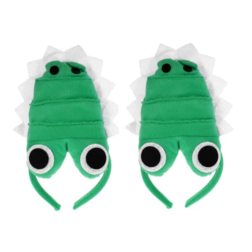 HEMOTON 2 Stück Cosplay Haarreif für Halloween Plüsch Cartoon Tierkopfbedeckung mit Lebendigem Krokodil Design Zubehör für Partys und Themenveranstaltungen HEMOTON 2 Stück Cosplay Haarreif für Halloween Plüsch Cartoon Tierkopfbedeckung mit Lebendigem Krokodil Design Zubehör für Partys und Themenveranstaltungen von HEMOTON