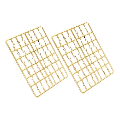 HEMOTON 2 Stück DIY Türnummern für Miniaturhäuser Dekorative für Briefkasten und Hausnummernschild Goldene Ausführung HEMOTON 2 Stück DIY Türnummern für Miniaturhäuser Dekorative für Briefkasten und Hausnummernschild Goldene Ausführung von HEMOTON
