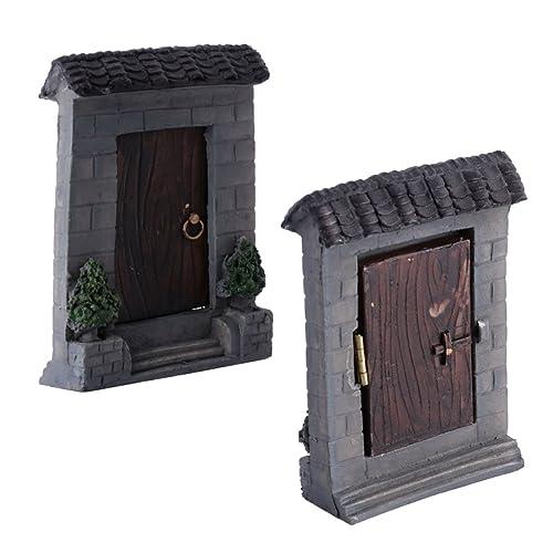 HEMOTON 2 Stück Garten dekorative Tür Dekoration Miniaturschmuck Miniatur-Türschmuck DIY Dollhouse basteln bastelset Simulation Türdekor Simulation Terrassentür Harz HEMOTON 2 Stück Garten dekorative Tür Dekoration Miniaturschmuck Miniatur-Türschmuck DIY Dollhouse basteln bastelset Simulation Türdekor Simulation Terrassentür Harz von HEMOTON