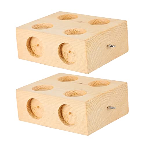 HEMOTON Physik-experimentierwerkzeug – 2 Stück Holzschrägen Mechanikunterricht Geneigte Platten Für Die Schule Schräge Holzplatten von HEMOTON