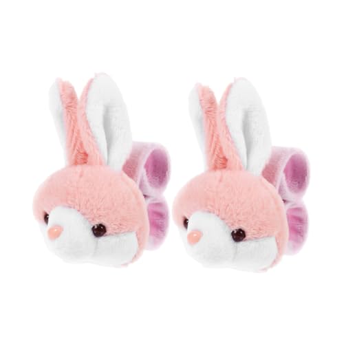 HEMOTON 2 Stück Kaninchenarmband Hund Plüschtiere Ausgestopft Coop Käfig Stall Kauer Welpe Für Paare Hochzeitsgeschenk Stofftier - armband Pp Baumwolle Rosa HEMOTON 2 Stück Kaninchenarmband Hund Plüschtiere Ausgestopft Coop Käfig Stall Kauer Welpe Für Paare Hochzeitsgeschenk Stofftier - armband Pp Baumwolle Rosa von HEMOTON