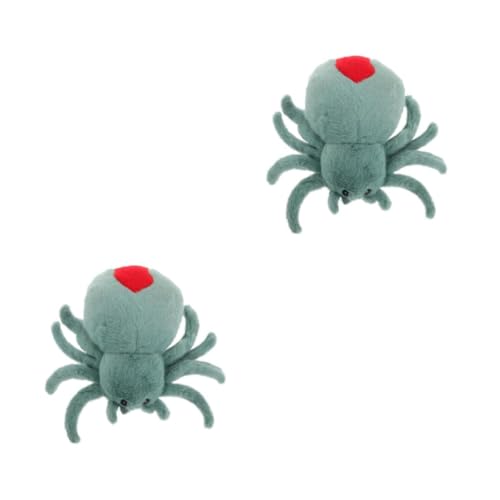 HEMOTON 2 Stück Kuschelige Spinne Plüschtier Niedliches Rotes Spinnenstofftier für Halloween Dekoration Vielseitiges Kuscheltier für Kreative Wohnaccessoires HEMOTON 2 Stück Kuschelige Spinne Plüschtier Niedliches Rotes Spinnenstofftier für Halloween Dekoration Vielseitiges Kuscheltier für Kreative Wohnaccessoires von HEMOTON