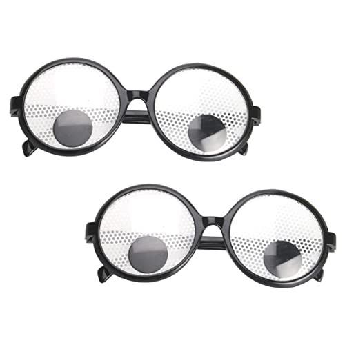 HEMOTON 2 Stück Lustige Brillen Lustige Brillen Halloween Sonnenbrille Hippie Brille Party Schutzbrille Augenbrille Alberne Brille Riesenbrille Neuartige Brille Halloween HEMOTON 2 Stück Lustige Brillen Lustige Brillen Halloween Sonnenbrille Hippie Brille Party Schutzbrille Augenbrille Alberne Brille Riesenbrille Neuartige Brille Halloween von HEMOTON