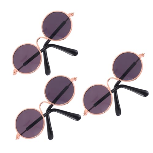 HEMOTON 2 Stück Mini Brillen Miniaturen Puppenzubehör Sonnenbrille Sitz Auto Kleine Motorradbrille Tragbare Figuren Metallbrille Herren Sonnenbrillen Set Kinderwagen Schwarze HEMOTON 2 Stück Mini Brillen Miniaturen Puppenzubehör Sonnenbrille Sitz Auto Kleine Motorradbrille Tragbare Figuren Metallbrille Herren Sonnenbrillen Set Kinderwagen Schwarze von HEMOTON