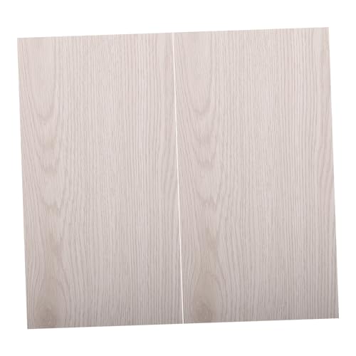 HEMOTON 2 Stück Puppenhaus Bodenplatten PVC Imitation Holzmaserung Realistische Miniatur Bodenbeläge Kreative DIY Inneneinrichtung für Puppenhaus Fotohintergrund von HEMOTON