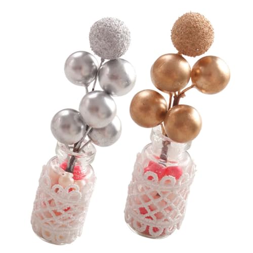 HEMOTON 2 Stück Miniatur-puppenhaus-blumenflaschenmodelle Mini-Ornament Für Puppenhauszubehör HEMOTON 2 Stück Miniatur-puppenhaus-blumenflaschenmodelle Mini-Ornament Für Puppenhauszubehör von HEMOTON