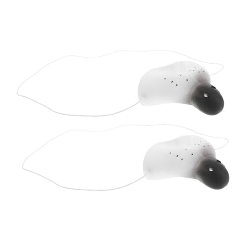 HEMOTON 2 Stück Realistische Nase Kostüm Zubehör für Halloween und Cosplay Simulierte Ratten Nase für Karneval und Theateraufführungen Hochwertige Tierkostüm Requisiten HEMOTON 2 Stück Realistische Nase Kostüm Zubehör für Halloween und Cosplay Simulierte Ratten Nase für Karneval und Theateraufführungen Hochwertige Tierkostüm Requisiten von HEMOTON