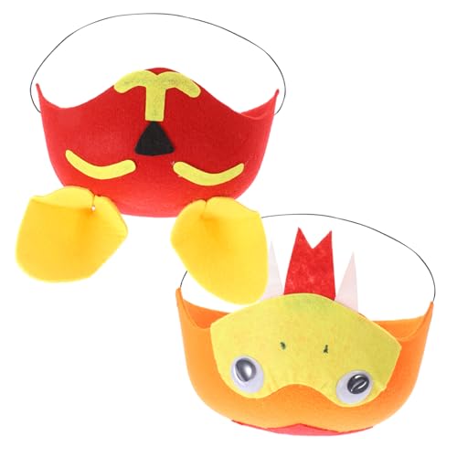 HEMOTON 2 Stück Schlangenhut Fuchshut halloween party halloween kinderparty tiermütze Tierhut Partyzubehör Halloween-Fuchshut Cosplay -Requisiten Bühnenaufführungs-Requisiten Orange HEMOTON 2 Stück Schlangenhut Fuchshut halloween party halloween kinderparty tiermütze Tierhut Partyzubehör Halloween-Fuchshut Cosplay -Requisiten Bühnenaufführungs-Requisiten Orange von HEMOTON