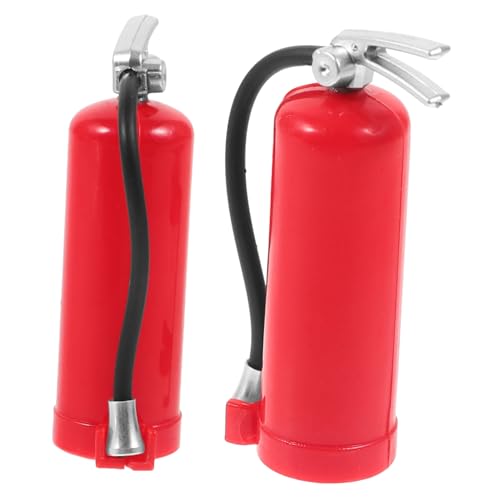 HEMOTON Realistischer Rc-feuerlöscher Für Miniaturhäuser Spielzeug-feuerlöscher Im Maßstab 1/10 von HEMOTON