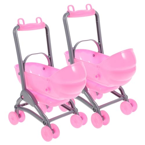 HEMOTON 2 Stück Simulierter Kinderwagen Miniatur-Kinderwagen Kinderwagen babybetten Kinderbett spielzeuge Miniatur -Kinderwagen für Kinderwagen Rosa HEMOTON 2 Stück Simulierter Kinderwagen Miniatur-Kinderwagen Kinderwagen babybetten Kinderbett spielzeuge Miniatur -Kinderwagen für Kinderwagen Rosa von HEMOTON