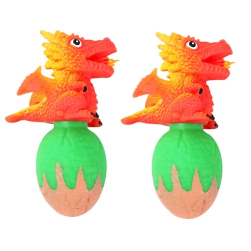 HEMOTON 2 Stück Stressabbau Dinosaurier Eier Weiches Langlebiges Knautschspielzeug aus Hochwertigem Kunststoff Elastisch Reißfest Ventil für Erwachsene Kreatives Fidget Toy HEMOTON 2 Stück Stressabbau Dinosaurier Eier Weiches Langlebiges Knautschspielzeug aus Hochwertigem Kunststoff Elastisch Reißfest Ventil für Erwachsene Kreatives Fidget Toy von HEMOTON