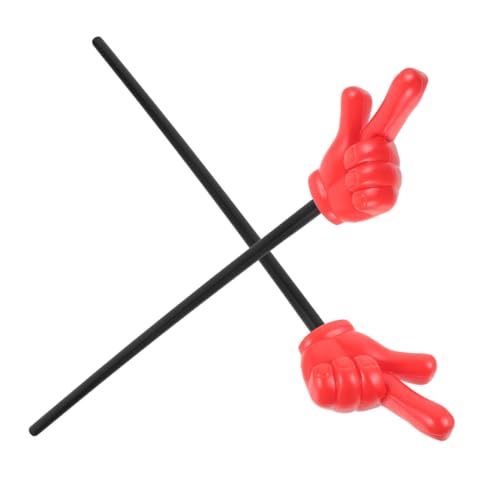 HEMOTON 2 Stück Teiliges Hochzeit Party Requisiten mit Witzigen Fingerzeigern Praktische Zeigestäbe für Spiele Unterricht und Präsentationen Vielseitiges Partyzubehör für Hochzeit und von HEMOTON